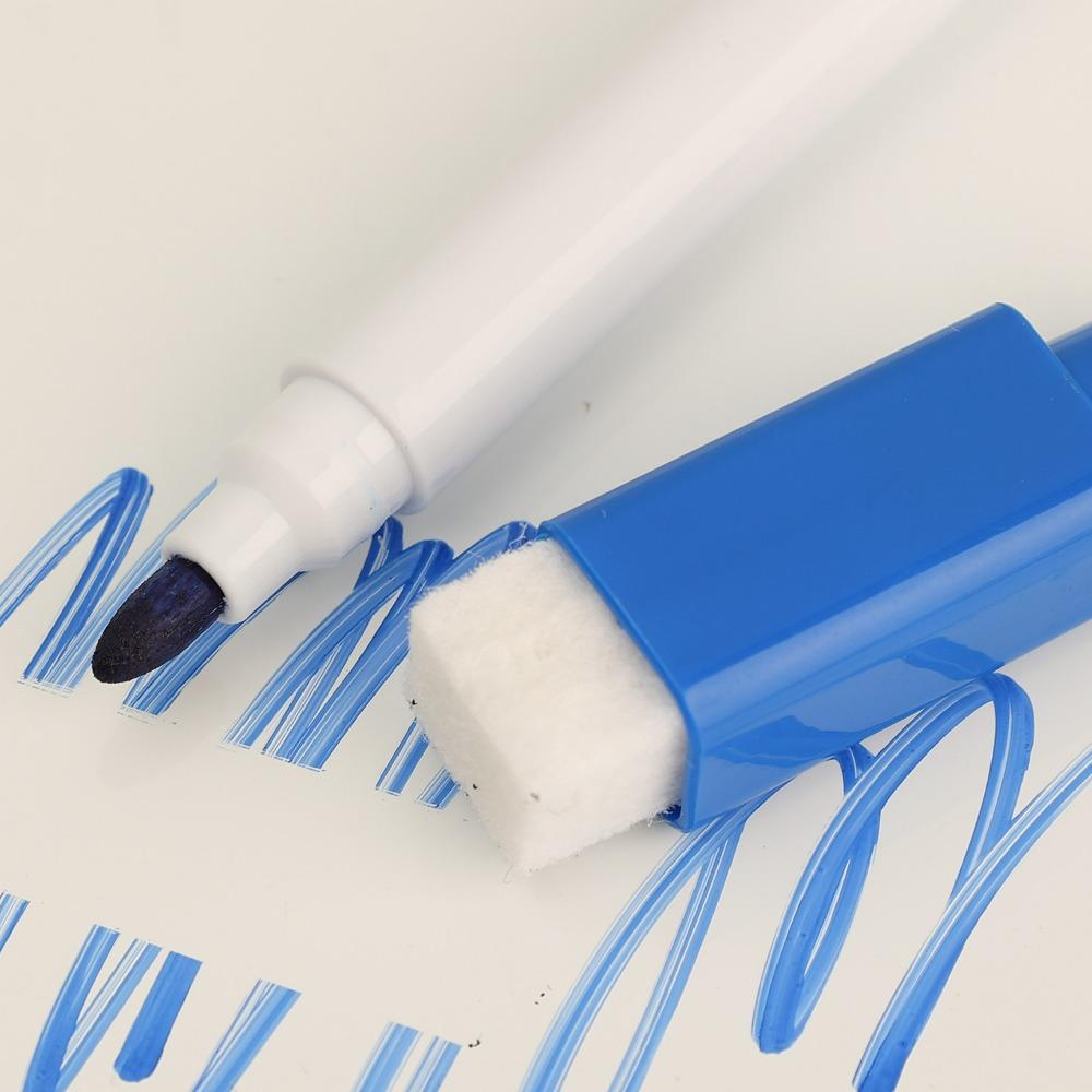 8-24Pcs 8 Colors Set Whiteboard Dry Erase Pens Bullet Tip Small Size No Magntic Whiteboard Markers Kids Graffiti Drawing Pens