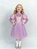 Elsa Princess Dress for Girls - Spring/Autumn Birthday Puffy Skirt
