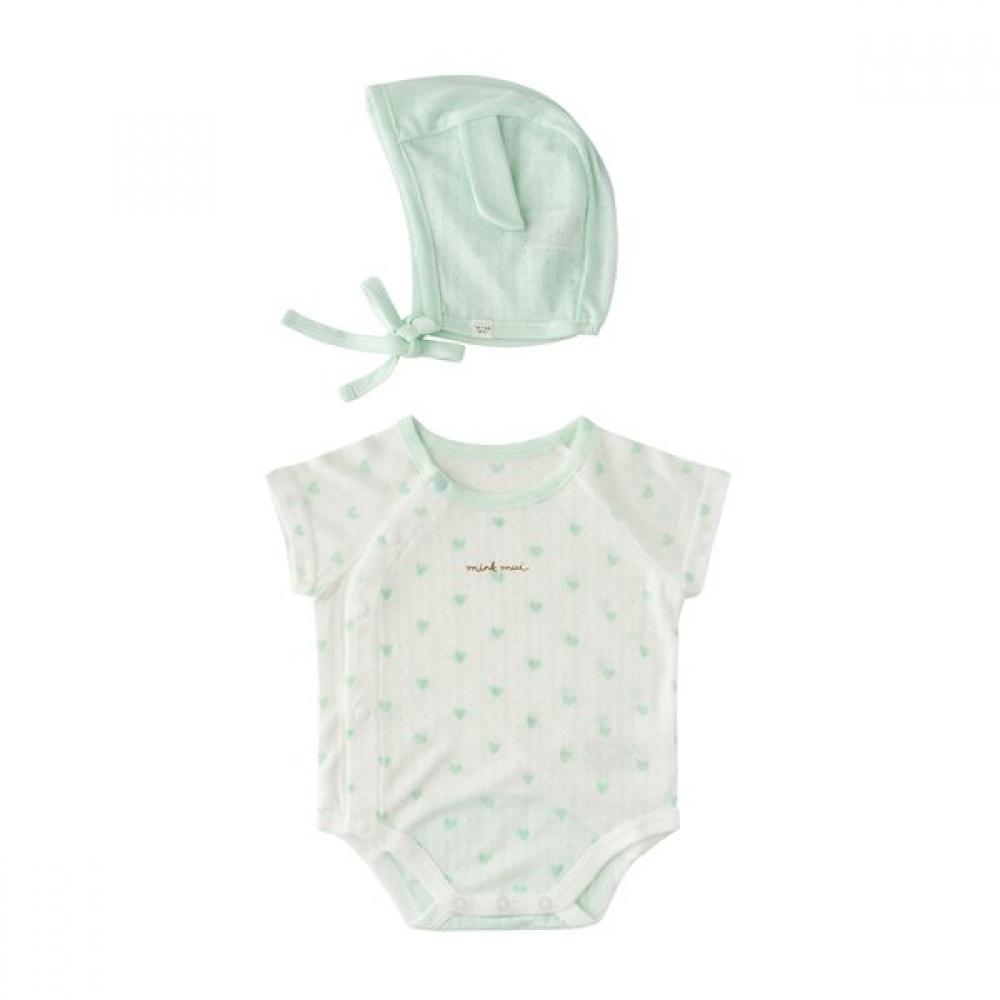 

Mink Mui Heart Trio Cell Set Bodysuit 36370 040 08 MN/18 months (85)