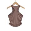 Double Side Pleated Thread Vest Women'S New Narrow Shoulder I-Shaped Tight Fitting Suspender Thread Top