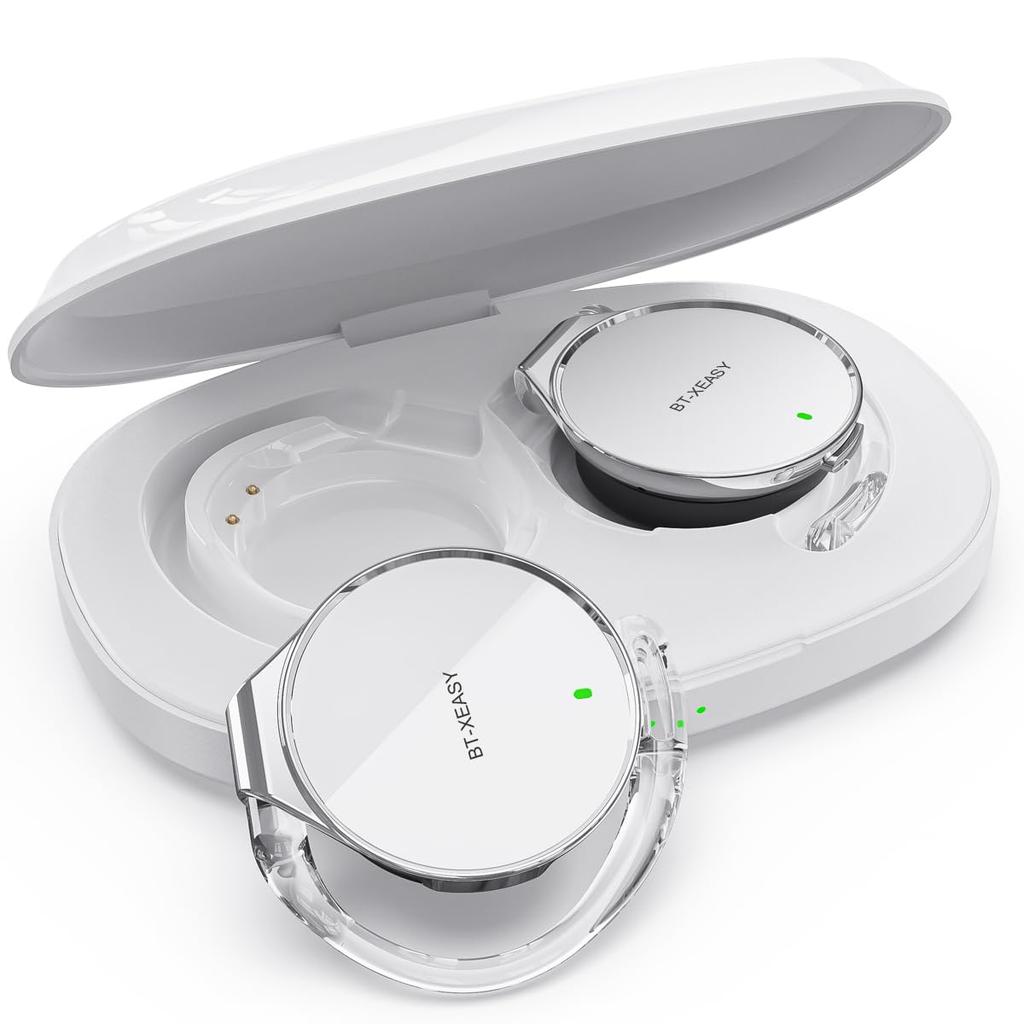 Wireless Bluetooth Noise Cancelling Earphones with Waterdrop Sports Open Bluetooth 4 Compact and Lightweight Long Battery Life Earbuds, 5.4 Open-Ear