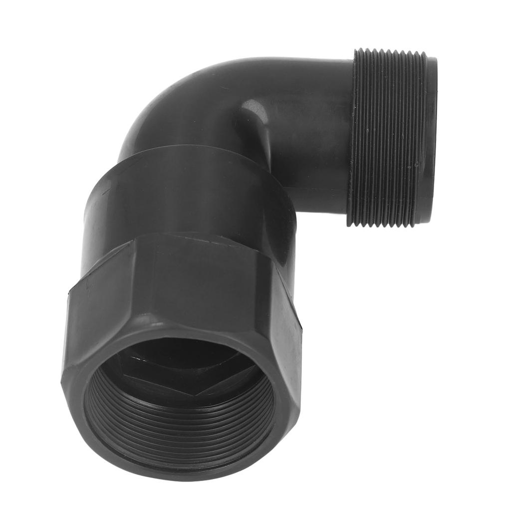 Garden Hose Elbow Movable 360 Degrees  Arbitrary Rotation Plastic Elbow Connector Hose Adapter with G2
