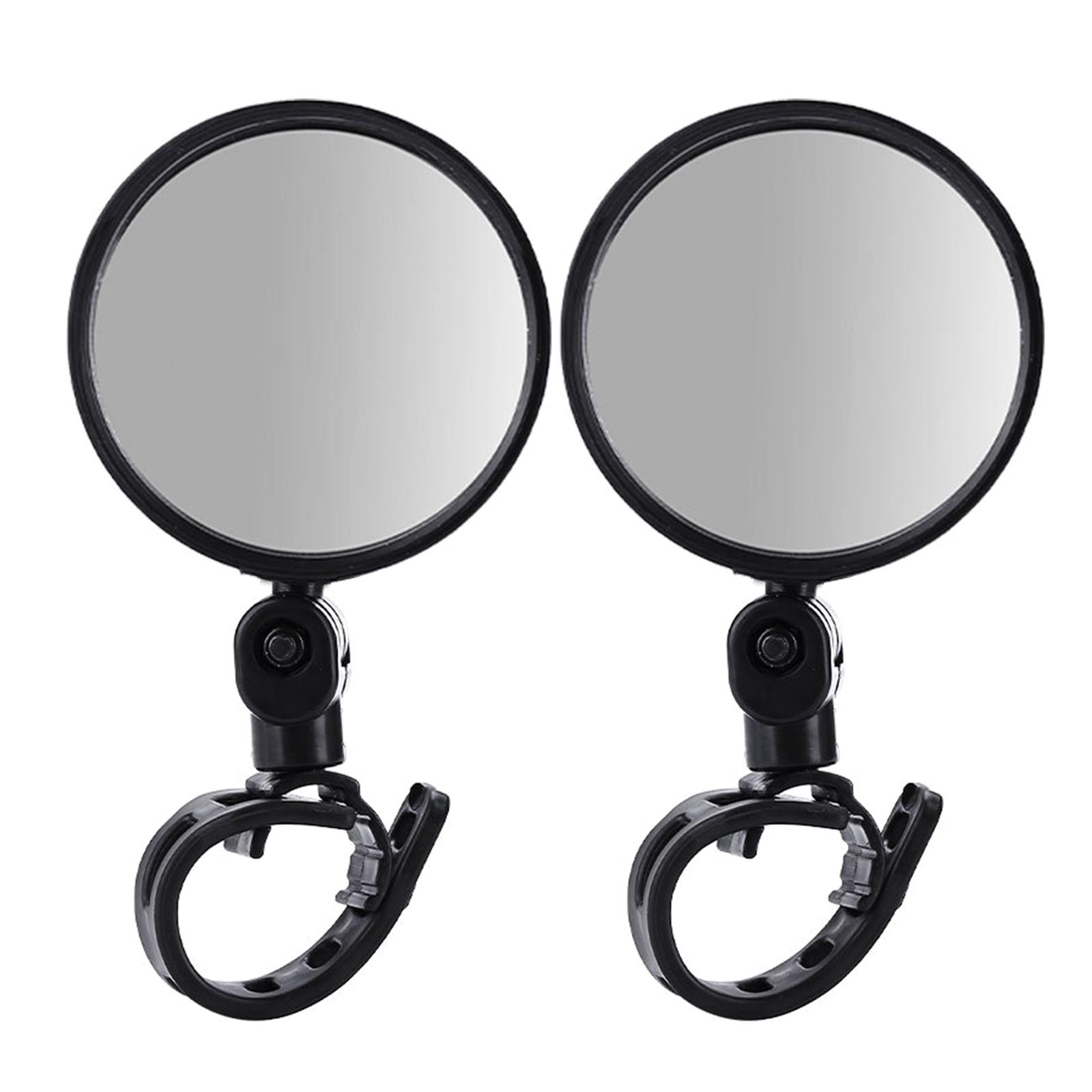 

Bike Mirror 360 Degree Rotatable Cycling Rear View Mirrors Bicycles Handlebar Rearview Reflector Safe Wide Range Mirror