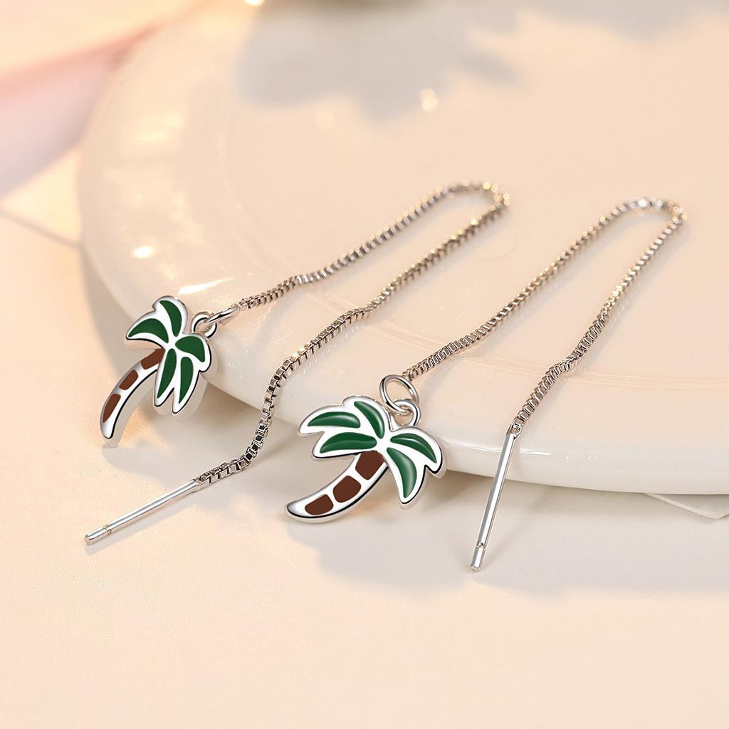 New 925 Sterling Silver Earrings for Women Original Charm Double Hoop Earrings Pave CZ Fine Engagement Anniversary Jewelry Gift