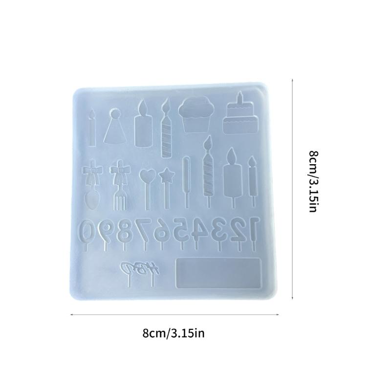 Food Grade Silicone Candle Crafting Mold Silicone Texture for Creative Projects Candy Making and Decorative Art Supplies
