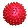 7.5cm PVC Spiky Hard Massage Ball Trigger Point Sport Hand Foot Pain Fasciitis RelieverRed