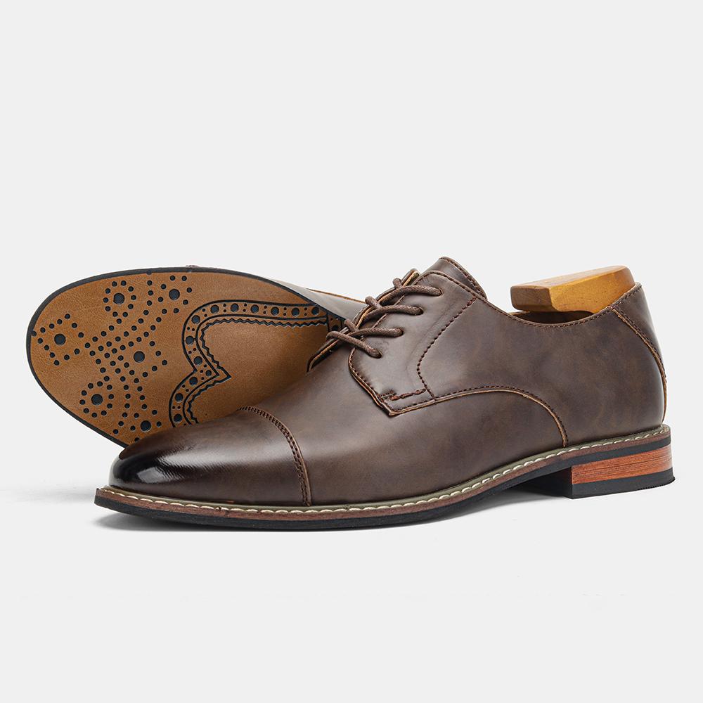 

Men s Dress Shoes Fashion Comfortable Brand Leather Shoes Men 40