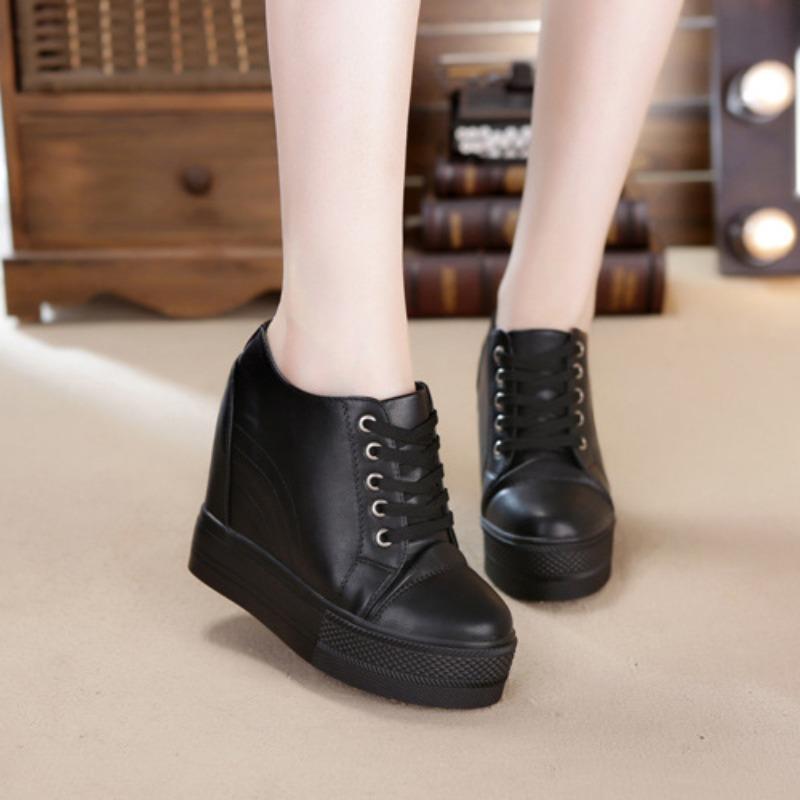 Pantofi sport groși pentru femei, 2025, brand nou, cu platformă ridicată, albi, cu platformă înaltă, pantofi casual pentru femei, pantofi sport pentru femei