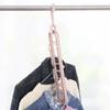 1PC Space-Saving 9-Hole Clothes Hanger for Closet Organizer Clothing Rack Home Storage Pants Hanger and Wardrobe Organization