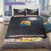 Classic Minions Printed Bedding Set 3PCS Cartoon Character Duvet Cover Pillowcase For Children Teens Room Home Decor