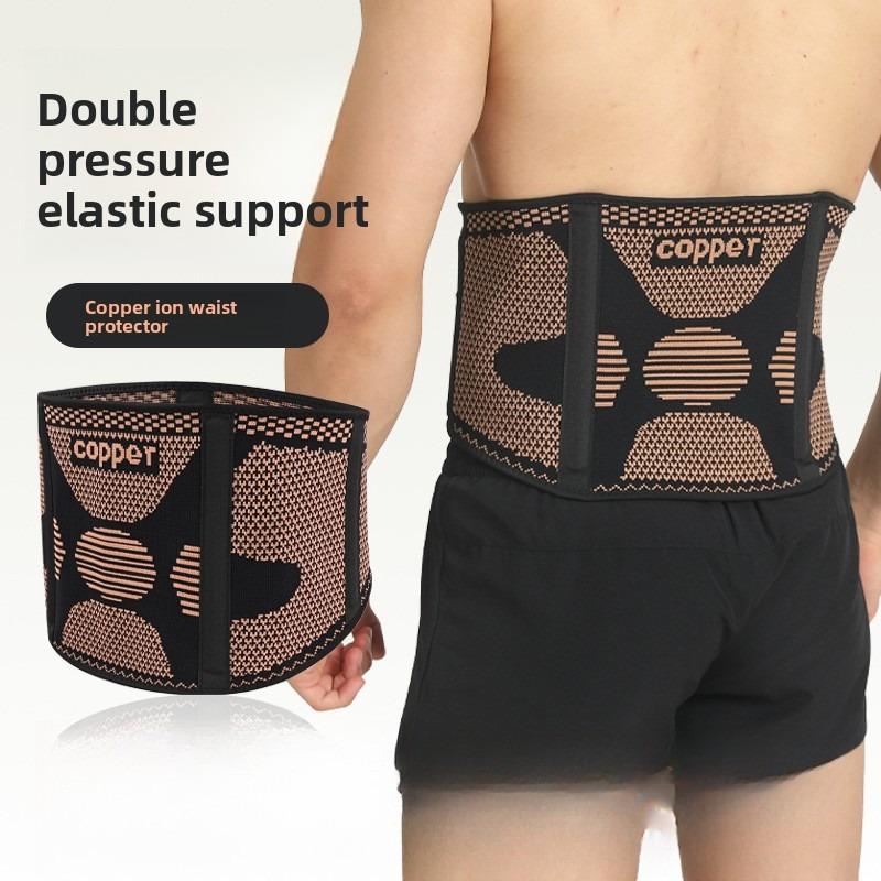 Speziell für Sportarten Fixierter Hüftgurt, Doppelt elastischer Fitnessgürtel, Druckunterstützung für Outdoor-Laufen, Taillenschutz