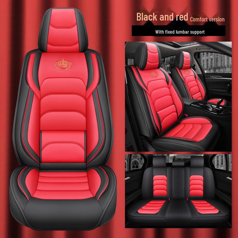 Breathable Leather Car Seat Cushions: Four Seasons, Full Coverage