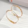 Chinese-Style Retro Colored Enamel Bracelets For Women Flower Pattern Traditional Techniques Luxury Jewelry Gift