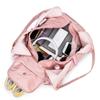 Women's Wear-Resistant Travel Sports Bag with Luggage Strap and Wet/Dry Separation