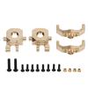 RC Car C Hubs Set Brass High Hardness Rustproof RC Steering Blocks Knuckle for Traxxas 1 18 TRX4M