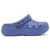 Crocs Baya Platform Clog EVA Non-Slip Wear-Resistant Clogs Women clogs Sky-Blue 208186-434