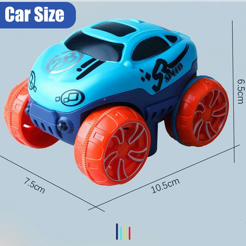 

Kids Changeable Track Race Car Anti-gravity Racing Track Set Flexible Railway Assembled Roller Gift for Boys Toys 3-14 Years