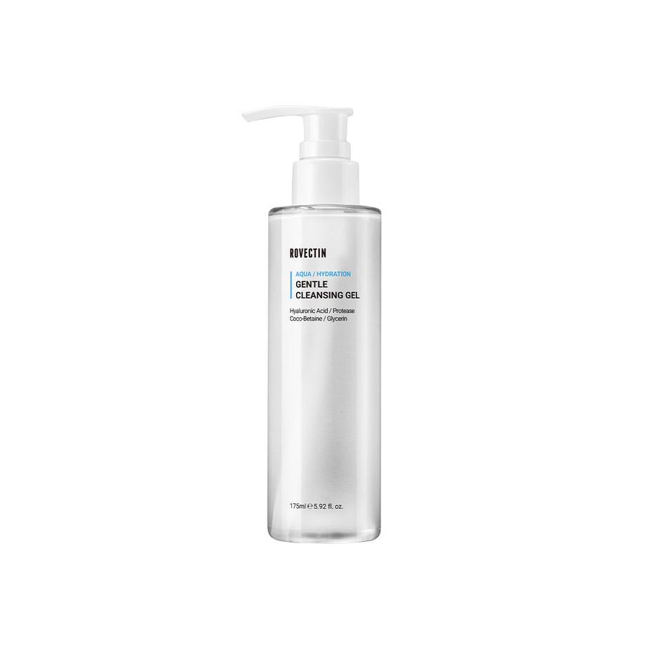 ROVECTIN Aqua Gentle Cleansing Gel 175mL, Makeup Remover, Nourishing, Moisturizing, Korean Cosmetics, Kbeauty