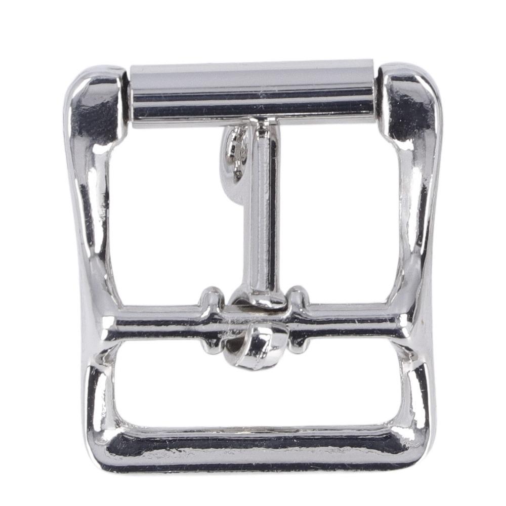 5pcs Easy Installation Metal Replacement Buckle Square Center Bar Single Prong Buckle Leather Craft