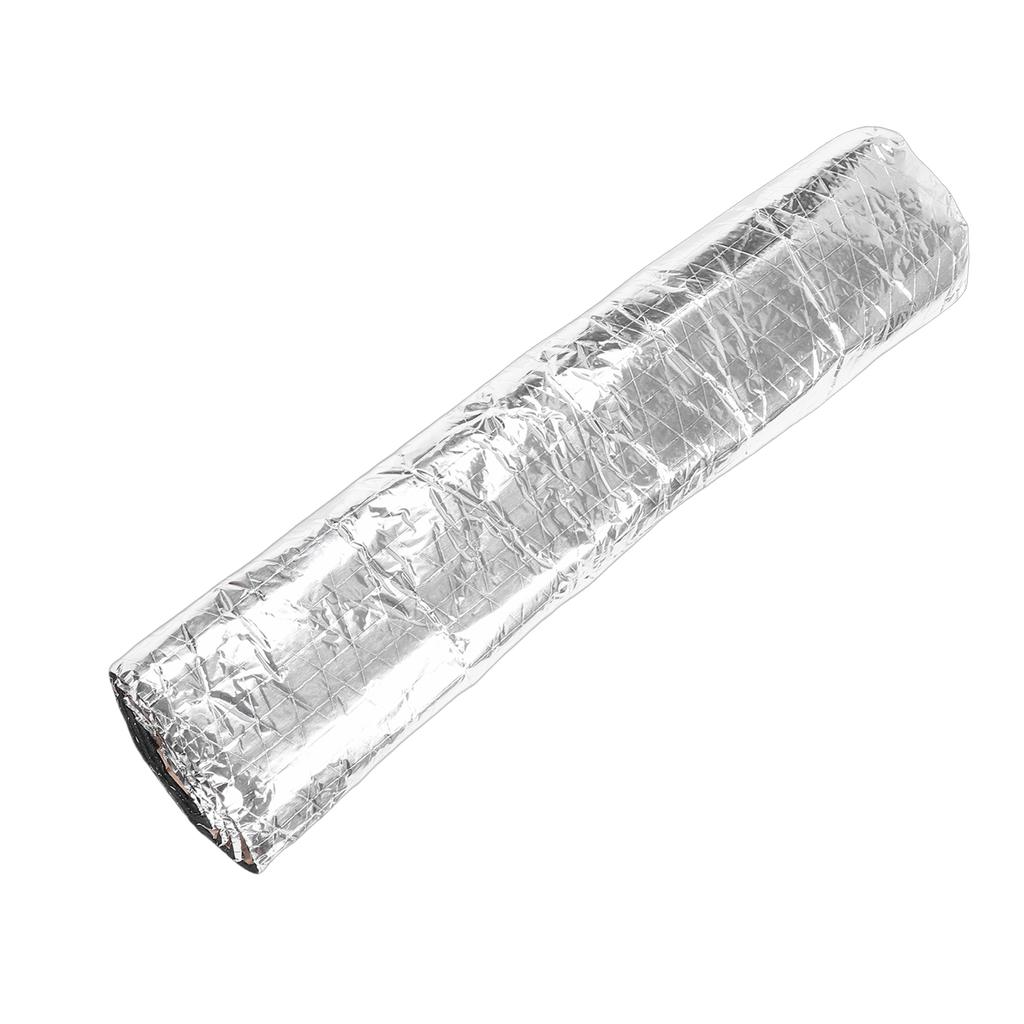 0.5x1m Car Sound Proof Deadening Mat Aluminum Foil Noise Heat Insulation for Automotive