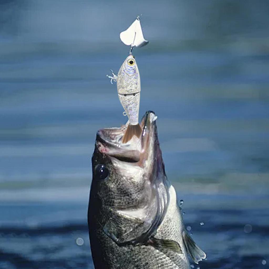 1pc Glide Baits For Pike Salmon Trout Topwater Single-Jointed Swimbait Bass Hard Fishing Lure