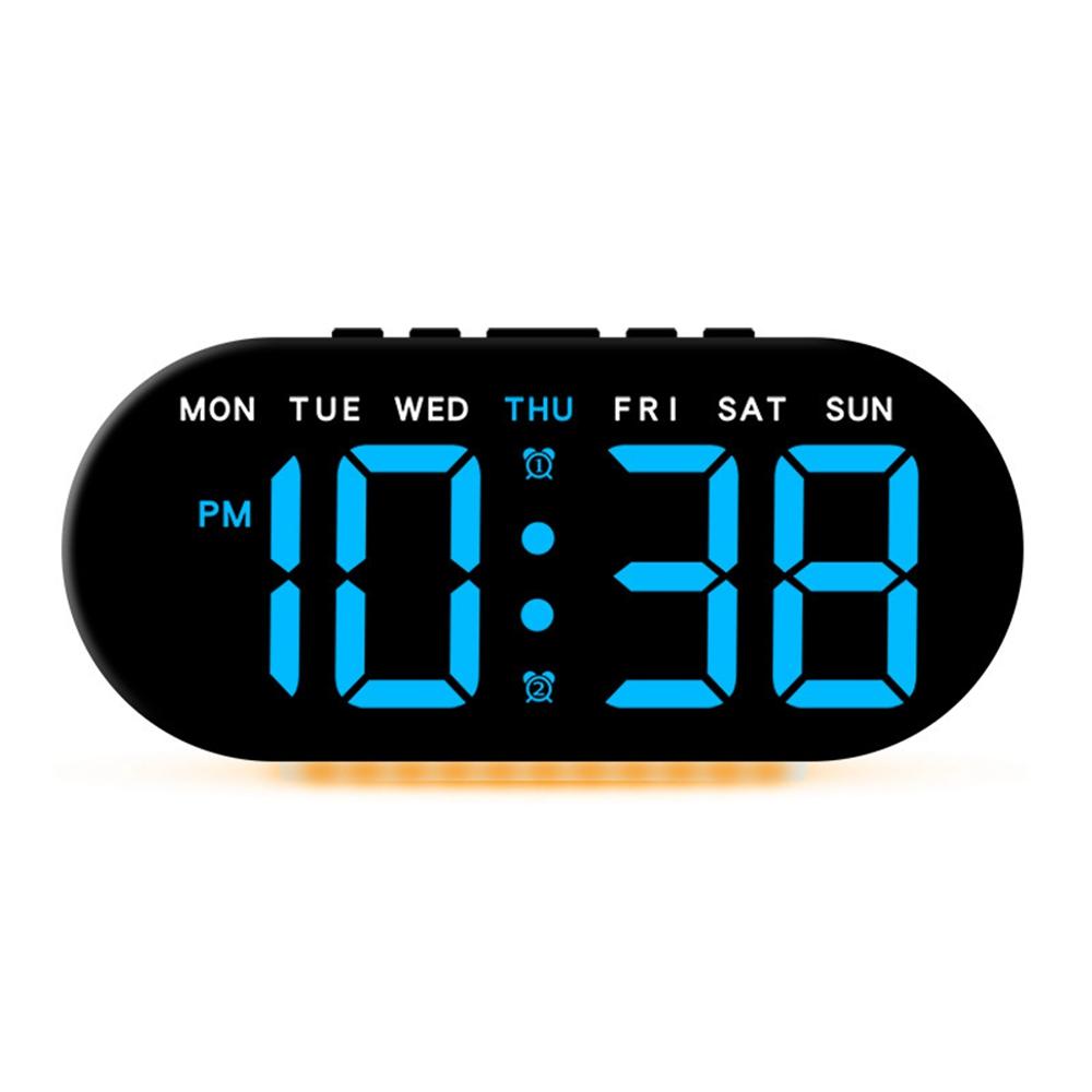 

GH9003 Multifunctional LED Digital Clock Temperature Display Ambient Light Bedside Clock F