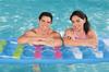 Bestway 1.88m X 71cm Transparent Floating Mat with Underwater View Window, FloatSwimming Ring 43040 (Blue)