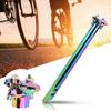 400MM CNC Aluminum Alloy   Seatpost   Mountain Bike Saddle Post Tube