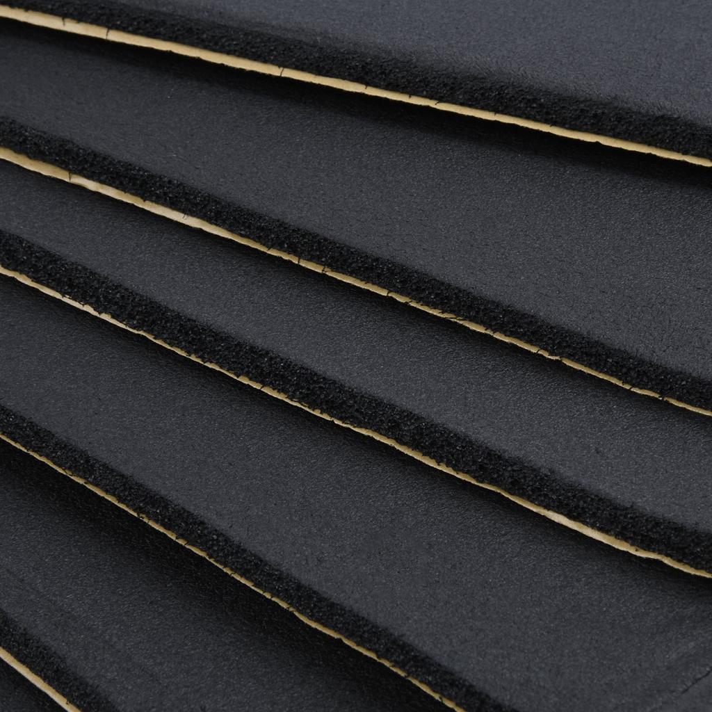 Self-Adhesive Car Sound Deadening Mat - Fire Retardant Automotive Insulation Pad, Butyl Rubber & Foam Damping Sheet for Noise Heat Control