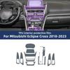 Navigation Screen Gearbox Automotive Interior TPU Protective Film Anti-Scratch Sticker For Mitsubishi Eclipse Cross 2018-