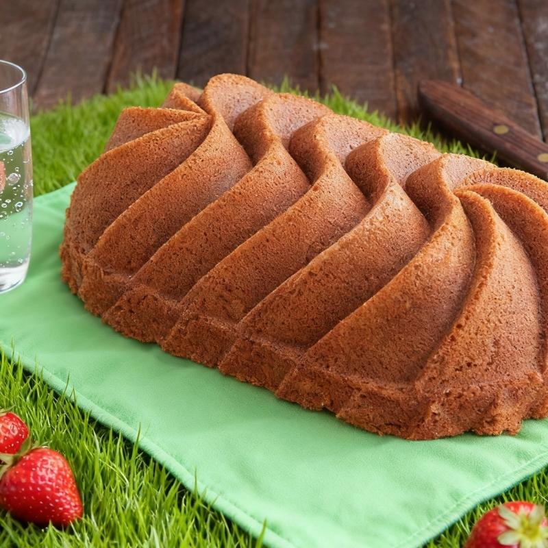 High Temperatures Resistant Baking Pan Set with Steel Rings and Silicone for Toasts Up to 230Celsius Solid Long Time