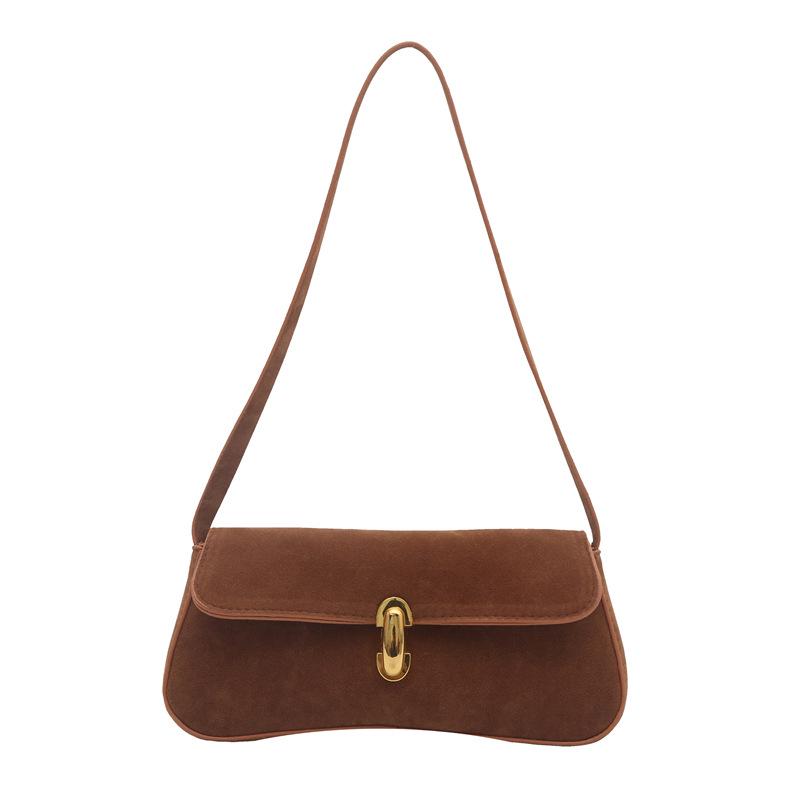 

Французская нишевая женская стильная сумка-багет под мышкой на плечо - Новая 2025 универсальная сумочка