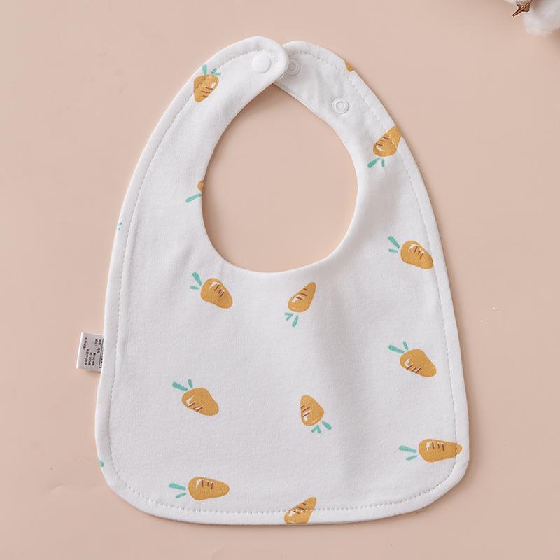 

U-Shaped Pure Cotton Bib - Super Soft, Waterproof, Adjustable for Newborns, Ideal for Autumn/Winter