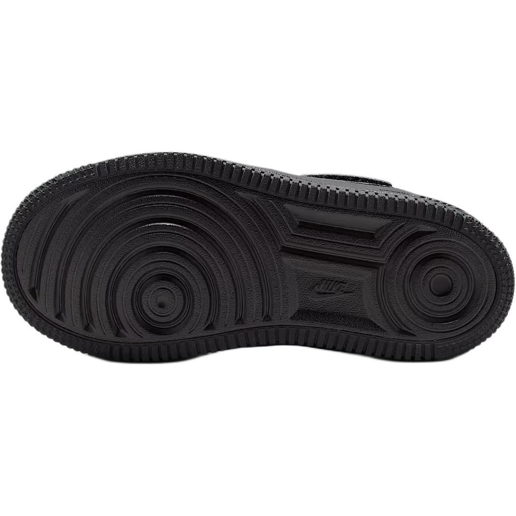 Nike Air Force 1 Abrasion Resistant Low top Kids' Skateboarding Shoes Black Children Aged 3 7 Years Old IH4498-001