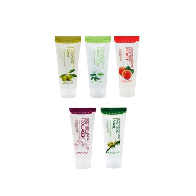 LEBELAGE - Daily Moisturizing Hand Cream - 5 Types Olive