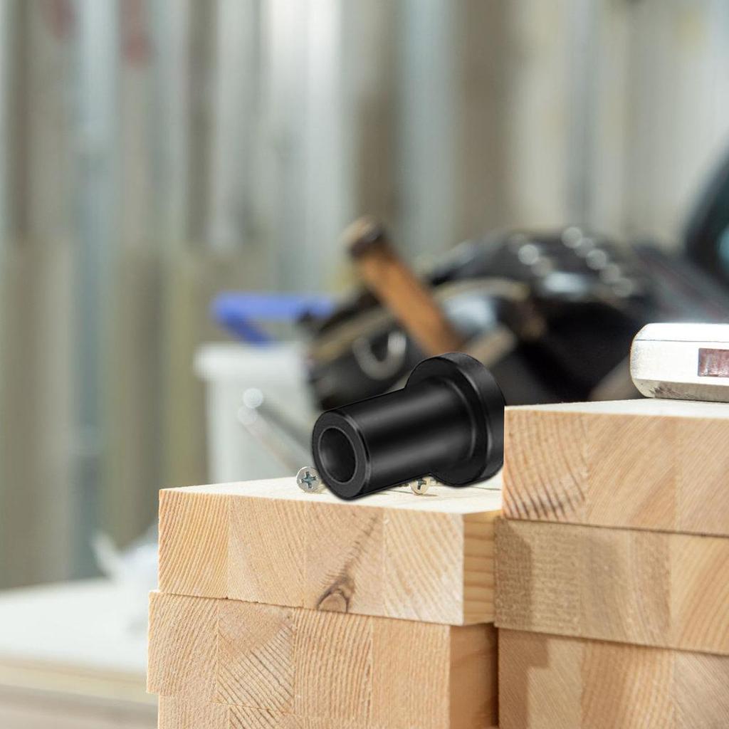 10Pieces Sliding Barn Door Hardware Spacers Set Includes Wall Anchors Screws Lags Bolts for Track Connection Stability