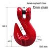 G80 Manganese Steel Lifting Chain Adjuster with Safety Pin