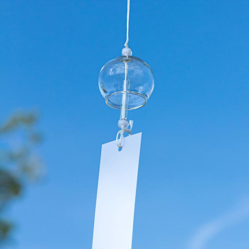 Hand-Painted Glass Wind Chimes for Student DIY Projects and Outdoor Decor