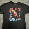 T-Shirt999 T-Shirt Mens Size XL Black Juice WRLD Graphic Short Sleeve Rap Tee Cotton