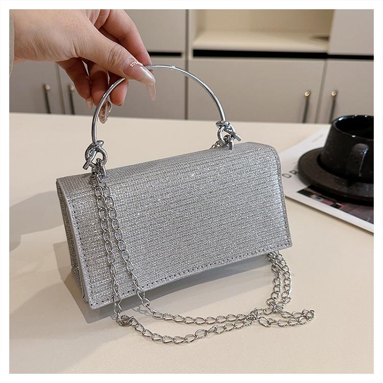 New Full Diamond Shiny Handbag Birthday Wedding Banquet Dinner Bag Shoulder Bag Messenger Bag Handbag