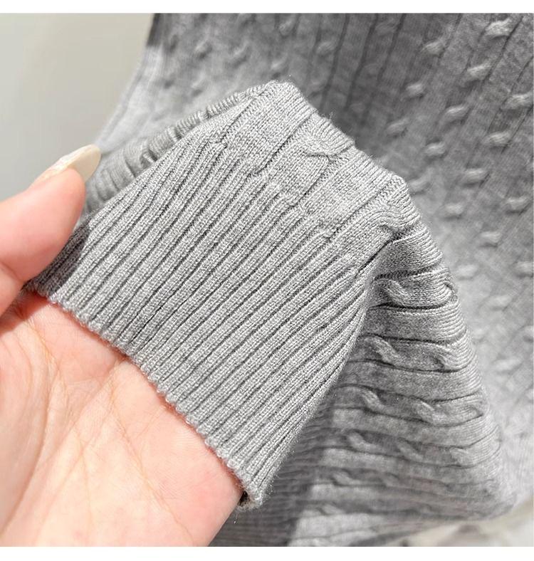 Women's Soft Knit Royal Blue Crew Neck Short Sleeve Sweater - Stylish & Slim Fit, 2025 Spring/Summer Korean Fashion