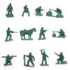 Realistic 48-Piece Vehicles Soldiers Model Toys Toy Model Fighters for Boys Military Men