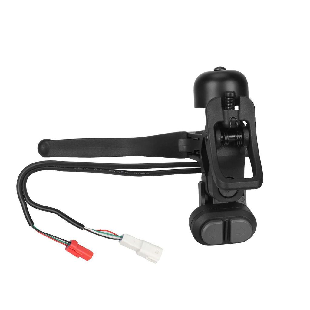 ABS Electric Scooter Accessories Set With Turn Signal Buttons Bells Brake Lever Suitable For Enhanced Safety And Control