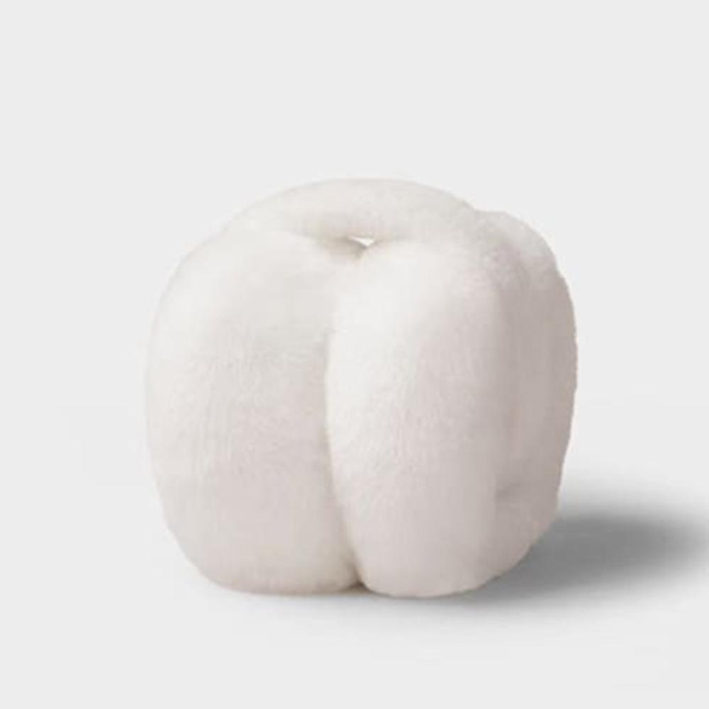 Cache-oreilles d'hiver moelleux – Cache-oreilles pliables en fausse fourrure, 5 couleurs, de Corée