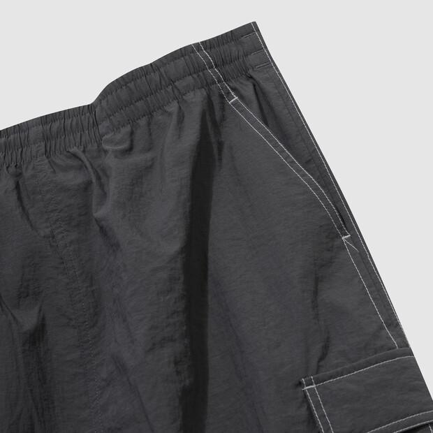 UMBRO Crispy Taslan Women'S Cargo Long Skirt Charcoal Ur222Csk59