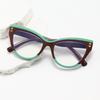 Cat Eye Frame Blue Light Blocking Presbyopia Eyewear Ultra Light Reading Eyewear Luxury Oversized Far Sight Glasses