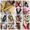 Hole Woolen Arm Gloves Korean Style Long Fingerless Sleeves Breathable Warm Arm Covers  Spring