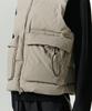 Musinsa Standard [City Leisure] Down Padded Vest [Grayish Beige]