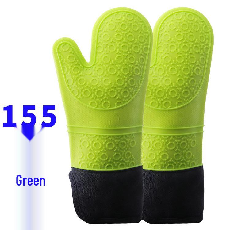 Nine Likes Hitzebeständige Silikonhandschuhe zum Backen - Dick, Qualitätsisolation