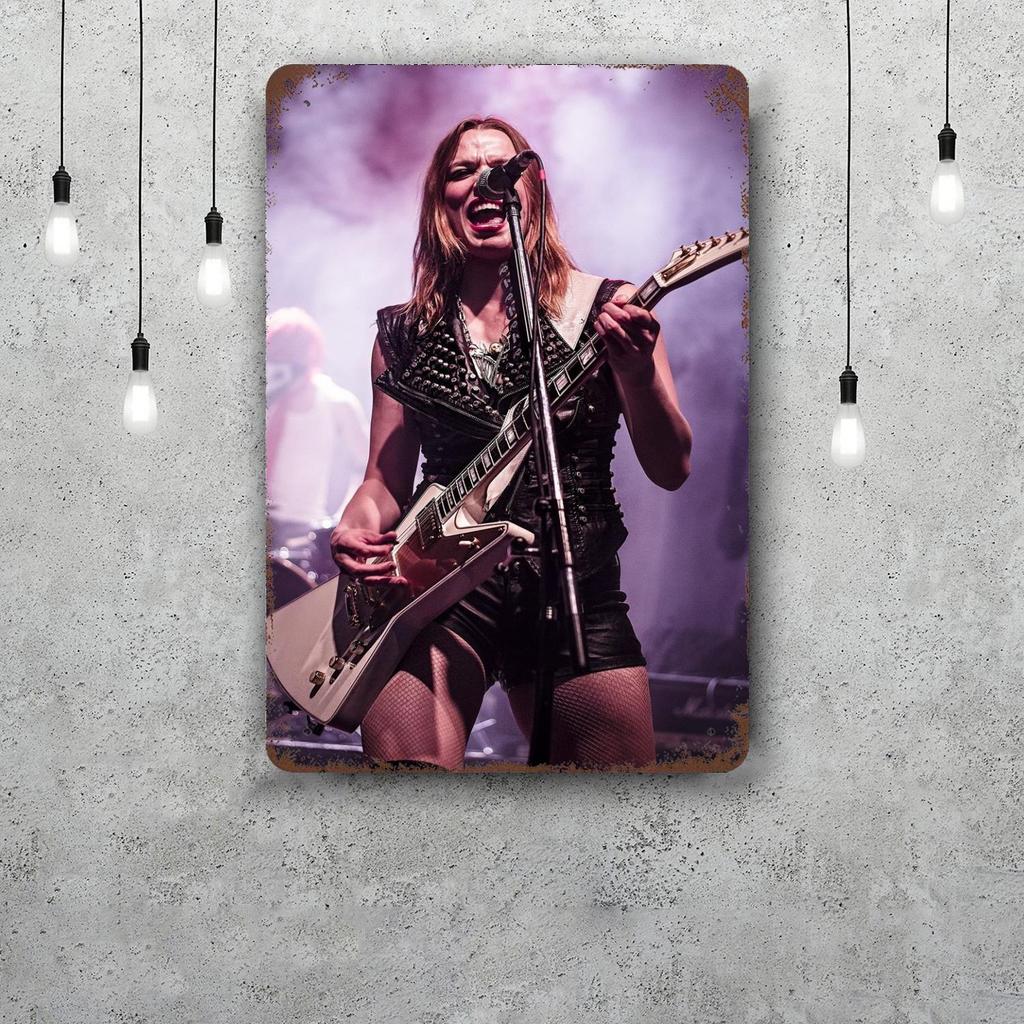Halestorm Classic Poster Rusty Metal Plaque Retro Decorative Plate Bar Man Cave Garage Club Metal Sign Wall Decoration